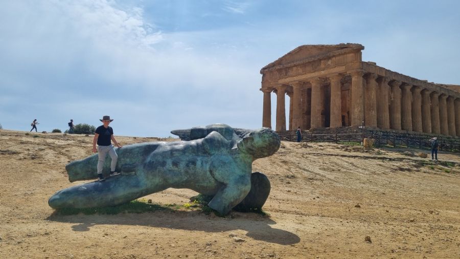 מקדש קונקורדיה שהוא גם סמל אונסקו